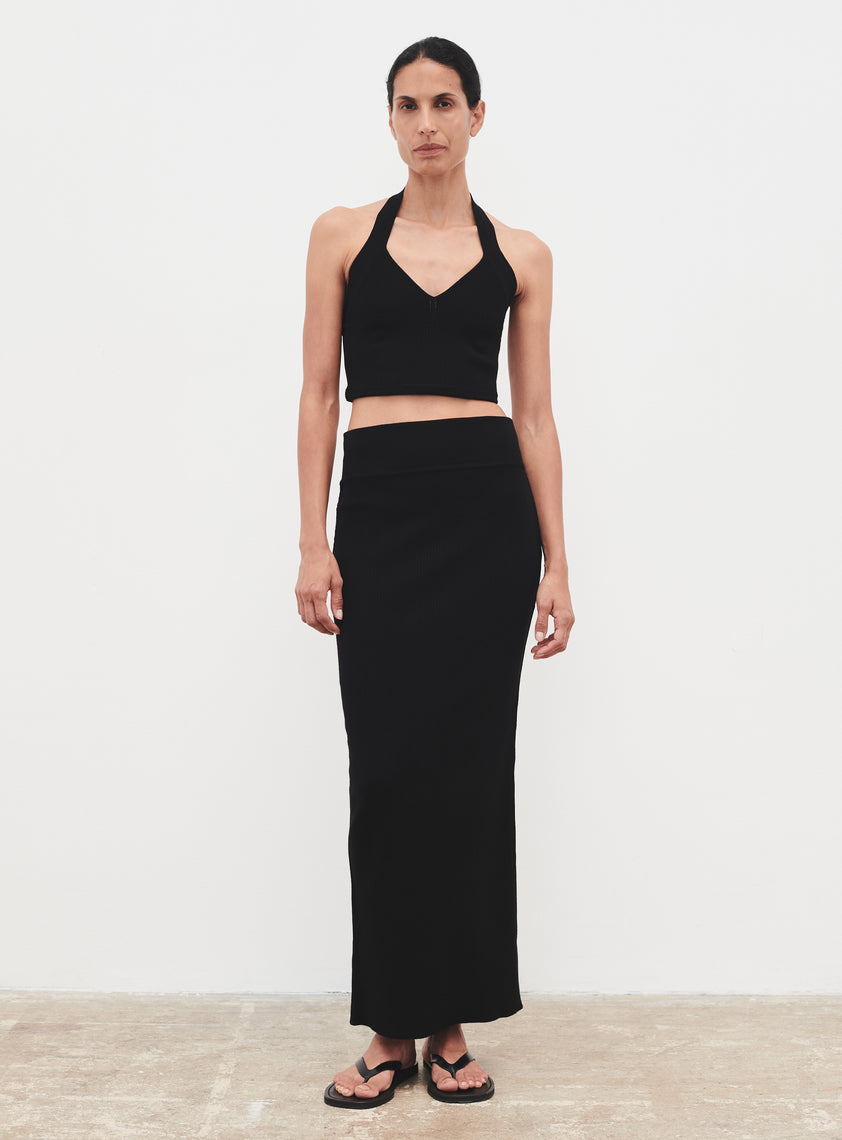Knit Halter Top